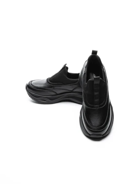 Pantofi Sport Dama din piele naturala 87838 BLACK | ADVANCER