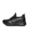 Pantofi Sport Dama din piele naturala 87838 BLACK | ADVANCER