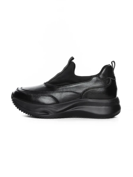 Pantofi Sport Dama din piele naturala 87838 BLACK | ADVANCER