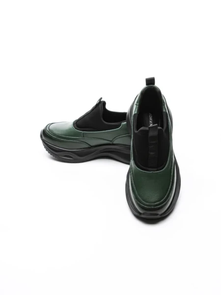 Pantofi Sport Dama din piele naturala 87838 GREEN | ADVANCER