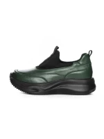 Pantofi Sport Dama din piele naturala 87838 GREEN | ADVANCER