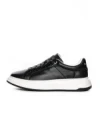 Pantofi Sport Barbati din piele naturala 8632-1 BLACK | ADVANCER