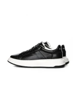 Pantofi Sport Barbati din piele naturala 8632-1 BLACK | ADVANCER