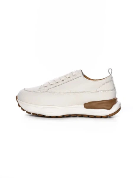 Pantofi Sport Dama din piele naturala BG08 CREAM | ADVANCER