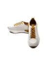 Pantofi Sport Dama din piele naturala BG08 CREAM-YELLOW | ADVANCER