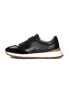 Pantofi Sport Barbati din piele naturala 8813 BLACK | ADVANCER