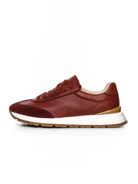 Pantofi Sport Barbati din piele naturala 8813 RED | ADVANCER