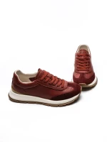 Pantofi Sport Barbati din piele naturala 8813 RED | ADVANCER