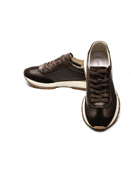 Pantofi Sport Barbati din piele naturala 8813 COFFEE | ADVANCER