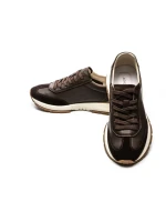 Pantofi Sport Barbati din piele naturala 8813 COFFEE | ADVANCER
