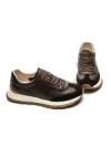 Pantofi Sport Barbati din piele naturala 8813 COFFEE | ADVANCER