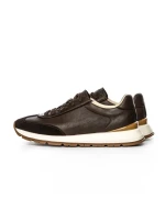 Pantofi Sport Barbati din piele naturala 8813 COFFEE | ADVANCER