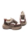 Pantofi Sport Dama din piele naturala HD8685 BROWN-WINE | ADVANCER