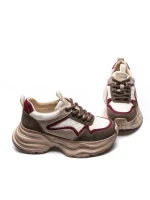 Pantofi Sport Dama din piele naturala HD8685 BROWN-WINE | ADVANCER