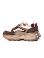 Pantofi Sport Dama din piele naturala HD8685 BROWN-WINE | ADVANCER