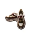 Pantofi Sport Dama din piele naturala HD8685 BROWN-ORANGE | ADVANCER