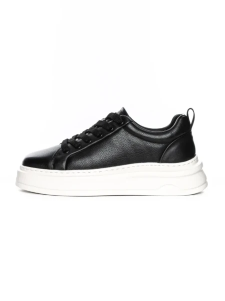 Pantofi Sport Barbati din piele naturala 5335 BLACK | ADVANCER