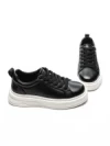 Pantofi Sport Barbati din piele naturala 5335 BLACK | ADVANCER