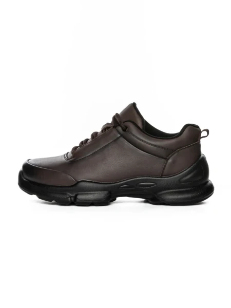 Pantofi Sport Barbati din piele naturala 39600 COFFEE | ADVANCER