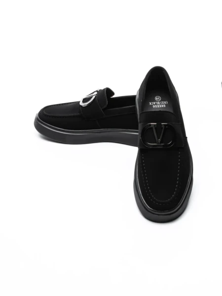 Mocasini Barbati 5NXE56 ALL BLACK | EXCENTRIC SHOES