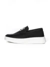 Mocasini Barbati 5NXE55 BLACK-WHITE | EXCENTRIC SHOES