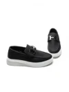 Mocasini Barbati 5NXE55 BLACK-WHITE | EXCENTRIC SHOES