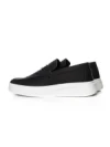 Mocasini Barbati 5NXE55 BLACK-WHITE | EXCENTRIC SHOES