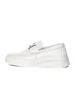 Mocasini Barbati 5NXE55 ALL WHITE | EXCENTRIC SHOES