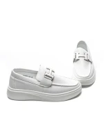 Mocasini Barbati 5NXE55 ALL WHITE | EXCENTRIC SHOES