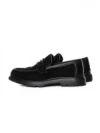 Mocasini Barbati din piele naturala 5NXE79 BLACK | PANTOFUL