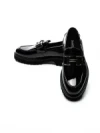 Mocasini Barbati din piele naturala 5NXE25 BLACK | PANTOFUL