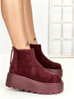 Ghete Dama cu Platforma 58WL19 WINERED | MEI