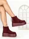 Ghete Dama cu Platforma 58WL19 WINERED | MEI