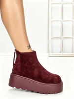 Ghete Dama cu Platforma 58WL19 WINERED | MEI