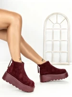 Ghete Dama cu Platforma 58WL19 WINERED | MEI