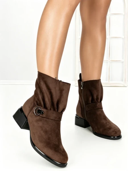 Ghete Dama Imblanite 6GS16 BROWN | MEI