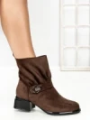 Ghete Dama Imblanite 6GS16 BROWN | MEI