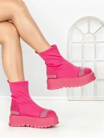 Ghete Dama cu Platforma 3AL78 PEACH | MEI