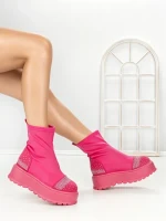 Ghete Dama cu Platforma 3AL78 PEACH | MEI