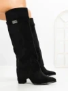 Cizme Dama cu Toc 6AH35 BLACK | MEI