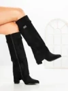 Cizme Dama cu Toc 6AH35 BLACK | MEI
