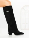 Cizme Dama cu Toc 6AH35 BLACK | MEI