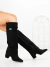 Cizme Dama cu Toc 6AH35 BLACK | MEI