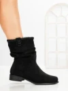 Ghete Dama Imblanite 6AH23 BLACK | MEI