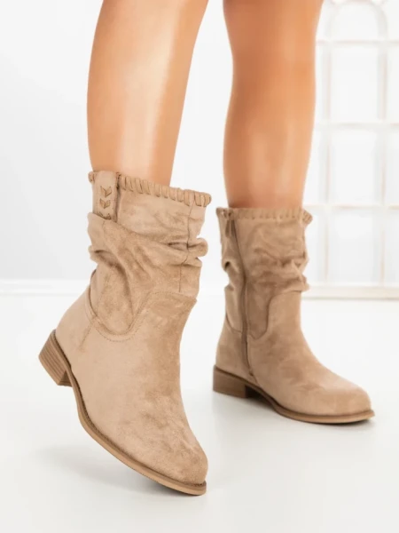 Ghete Dama Imblanite 6AH23 KHAKI | MEI