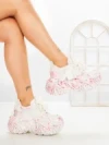 Pantofi Sport Dama cu Platforma 9999-6 PINK | MEI