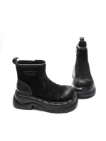 Ghete Dama din piele naturala 10551-2 BLACK | ADVANCER