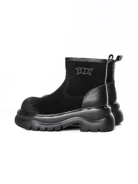 Ghete Dama din piele naturala 10551-2 BLACK | ADVANCER