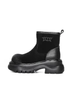 Ghete Dama din piele naturala 10551-2 BLACK | ADVANCER