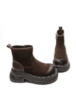 Ghete Dama din piele naturala 10551-2 BROWN | ADVANCER